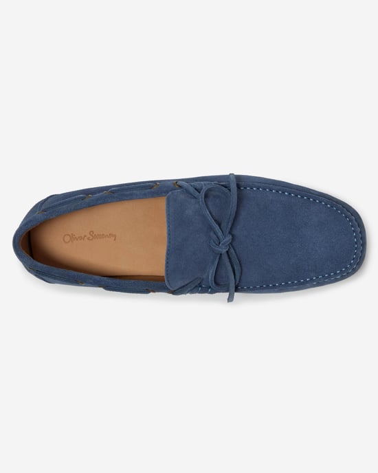 Cano Driving Shoes in Blue - Image 4