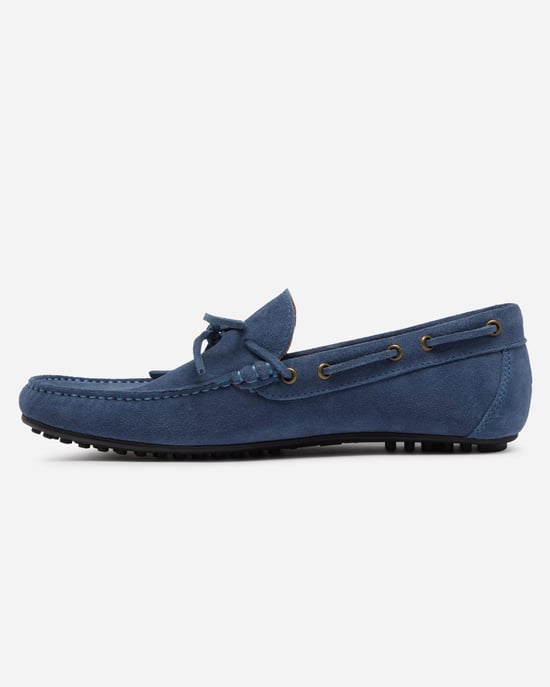 Cano Driving Shoes in Blue - Image 5