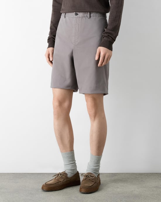 Sistelo Chino Shorts in Grey - Image 1