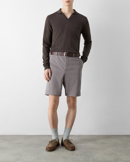 Sistelo Chino Shorts in Grey - Image 3