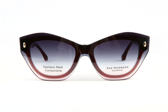 Ana Hickmann Sunglasses Clip AH6581G H02G 52 - Image 1