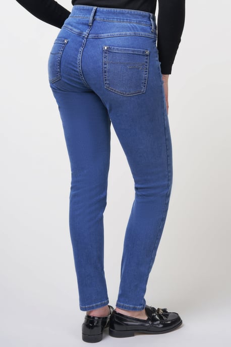 Twigie Shape-On Skinny Jeans | Stone Blue - Image 3