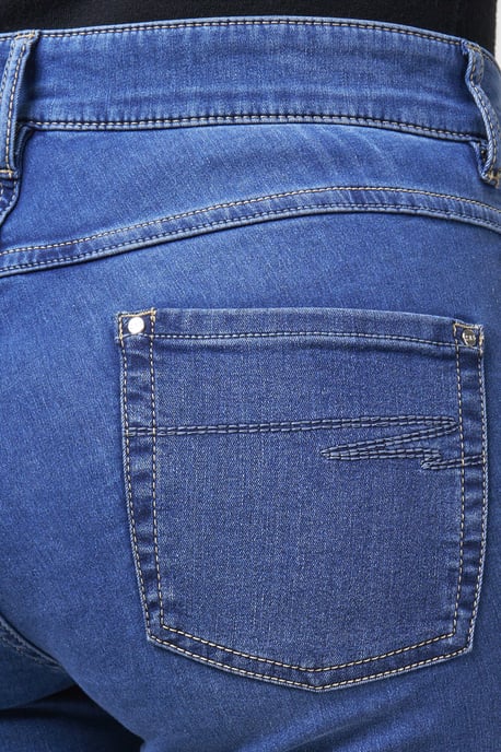 Twigie Shape-On Skinny Jeans | Stone Blue - Image 4