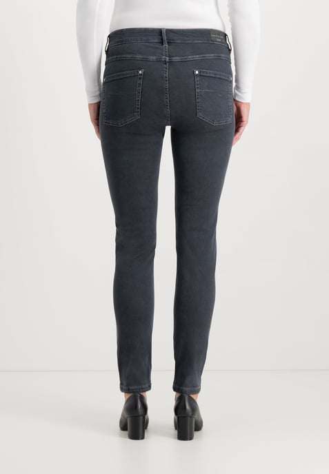 Twigie Shape-On Skinny Jeans | Anthracite - Image 3