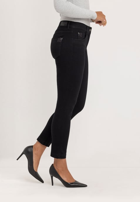 Twigie Skinny Jeans | Black-Black - Image 2