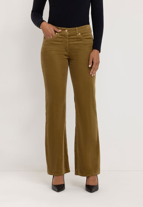 Sarah Bootcut Pants | Cappucino - Image 1