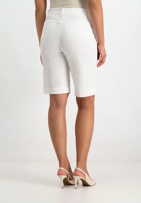 Verena Bermuda Shorts | Optical White - Image 3