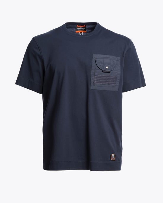 Malham T-Shirt in Dark Blue - Image 1