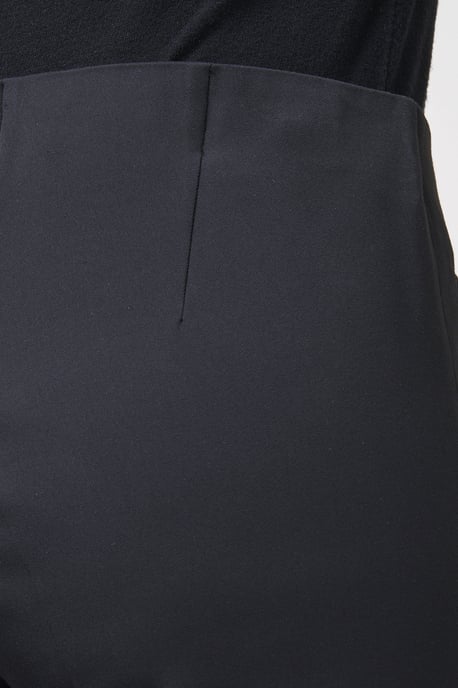 Janet Techno Wool Pants | Black - Image 4