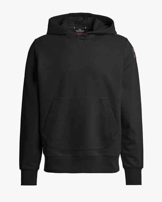Everest Pullover Hoodie in Black - Image 1