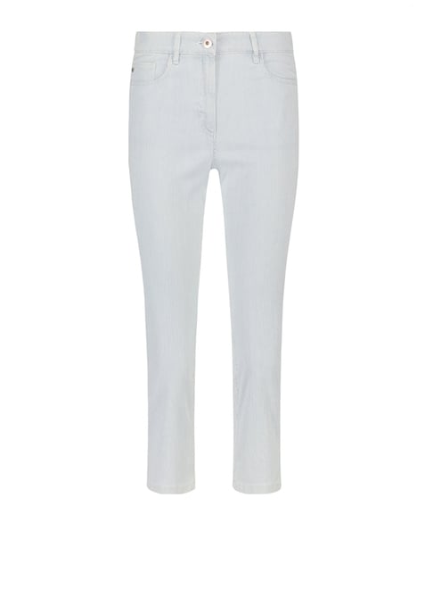 Kora Cropped Jeans | Optical White - Image 4