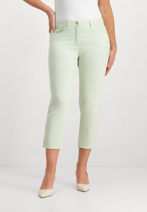 Ginie Ankle Jeans | Light Green - Image 1