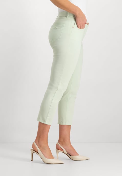 Ginie Ankle Jeans | Light Green - Image 2
