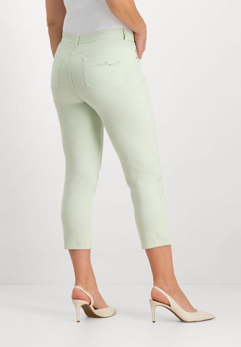 Ginie Ankle Jeans | Light Green - Image 3