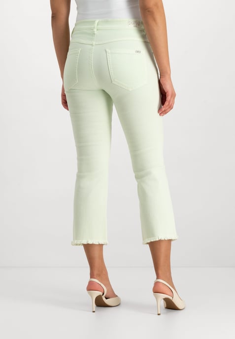 Twigie Shape-On Cropped Bootcut Jeans | Pistacchio - Image 3
