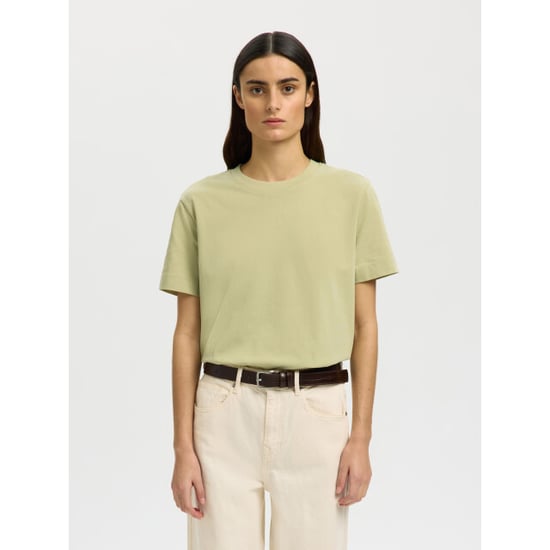 Selected Femme slfessential ss boxy tee noos 16087919 lint - Image 4