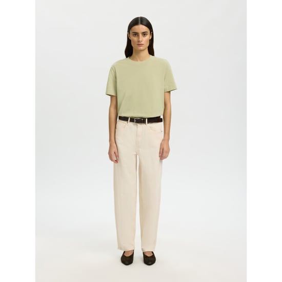 Selected Femme slfessential ss boxy tee noos 16087919 lint - Image 5