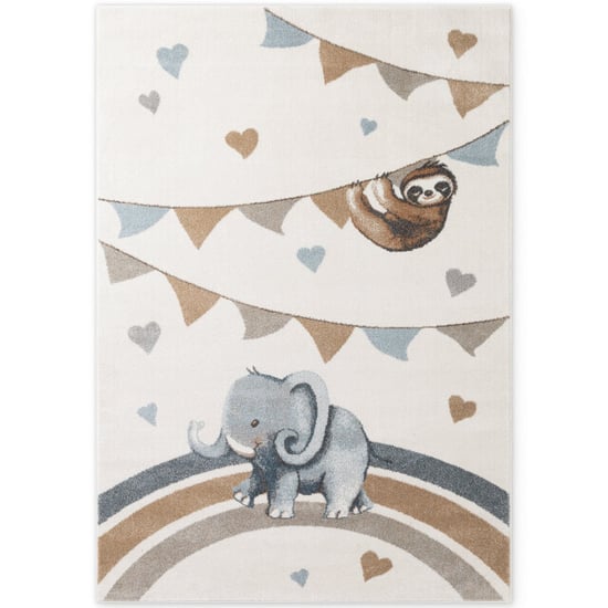 Villeroy & Boch Boho kids kinder vloerkleed olifant rainbow party - Image 1