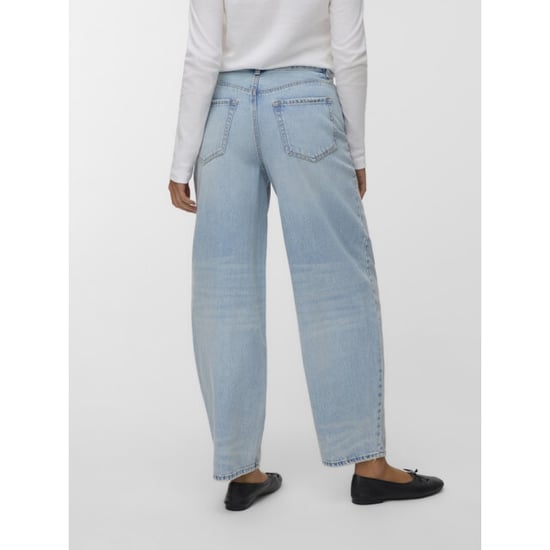 Vero Moda vmbillie hr barrel ank jeans li3146 10330900 light blue denim - Image 3