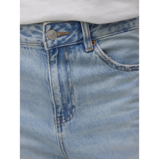 Vero Moda vmbillie hr barrel ank jeans li3146 10330900 light blue denim - Image 5