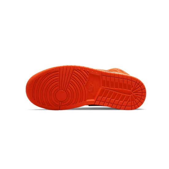 Nike unisex air jordan 1 mid se sneakers multicolour/oranje/rood/zwart maat - Image 4