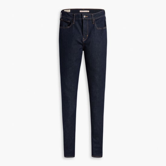 Women's Levis 720 High Rise Super Skinny-Fit Jeans in Blue - Image 1