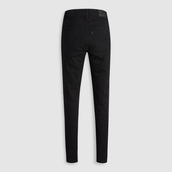 Women's Levis 720 High Rise Super Skinny-Fit Jeans in Black - Image 2