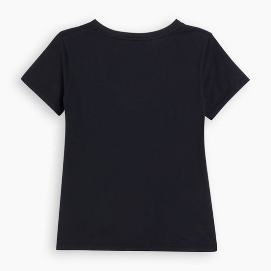 Women's Levis 2 Pack of V-Neck T-Shirts in Black - Image 2