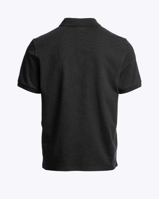 Wellington Polo Shirt in Black - Image 2