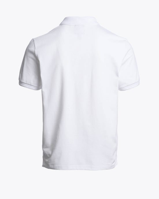 Wellington Polo Shirt in White - Image 2