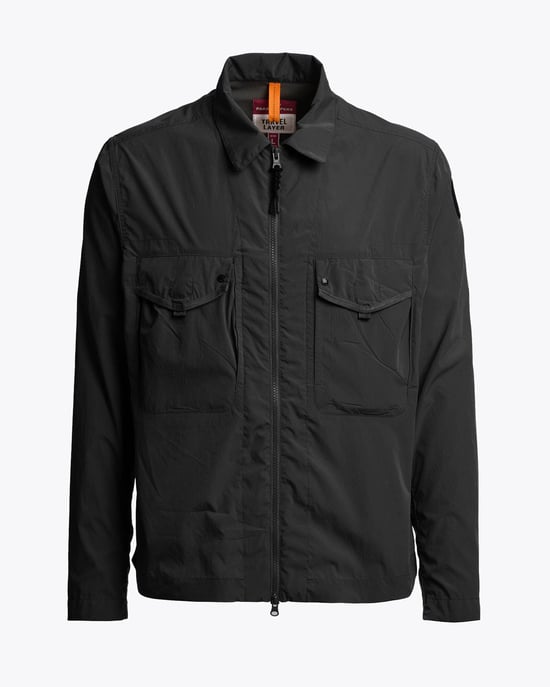 Elgin Overshirt in Black - Image 1