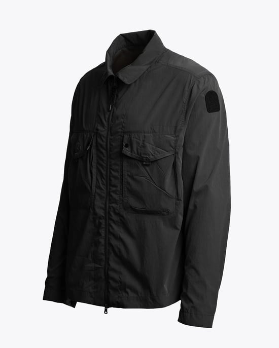 Elgin Overshirt in Black - Image 2