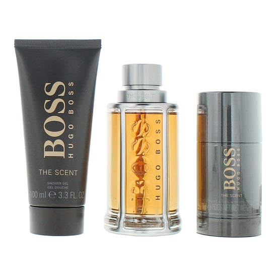 Hugo Boss The Scent Eau de Toilette 100ml, Shower Gel 100ml + Deodorant Stick 75ml Gift Set for Him - Image 2