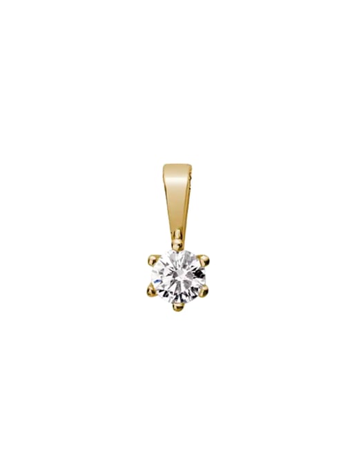 Lyomi Trailer 585/- Gelbgold 1 synth. Diam. 0,10 ct. - Image 1