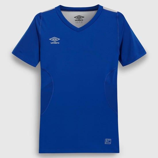 Umbro Unisex Elite V-hals Base Layer Top voor volwassenen (Diepe branding) - Image 1