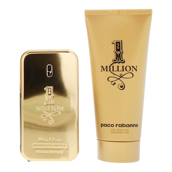 Rabanne 1 Million Eau de Toilette 50ml + Shower Gel 100ml Gift Set for Him - Image 2