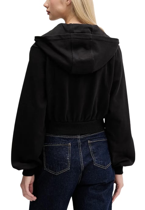 Zipup Cropped Hoodie - Image 2