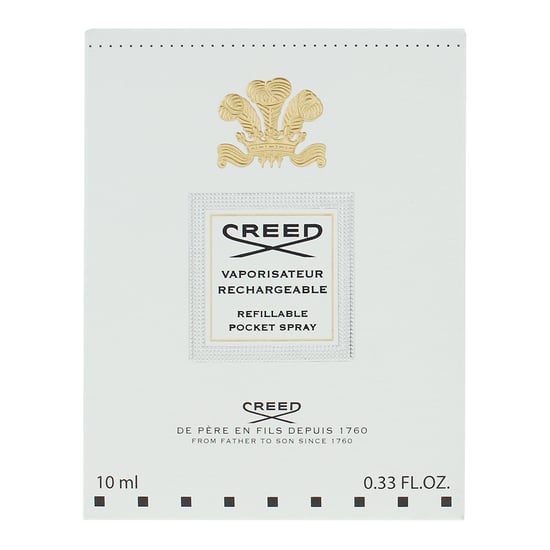 Creed Refillable Pocket Spray 10ml Silver - Image 2