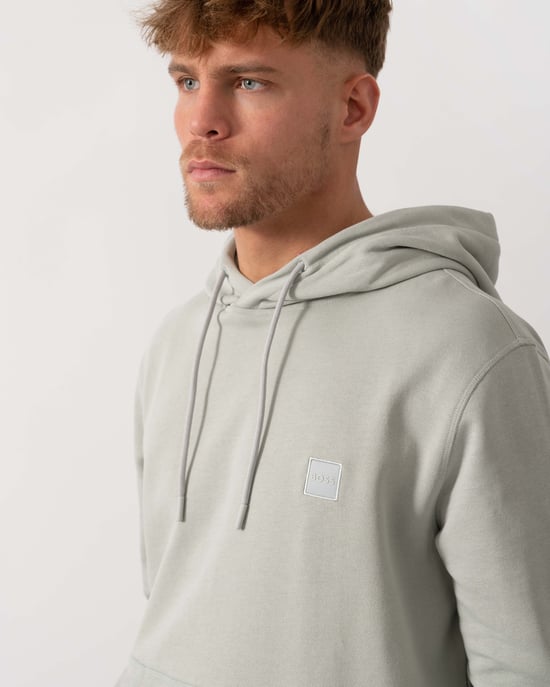 Wetalk Pullover Hoodie in Silver - Image 4