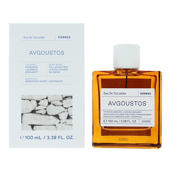 Korres Avgoustos Eau de Toilette 100ml Spray Unisex - Image 1