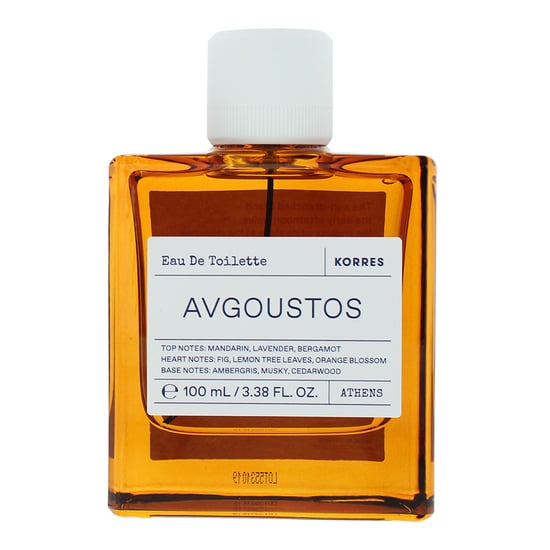 Korres Avgoustos Eau de Toilette 100ml Spray Unisex - Image 2