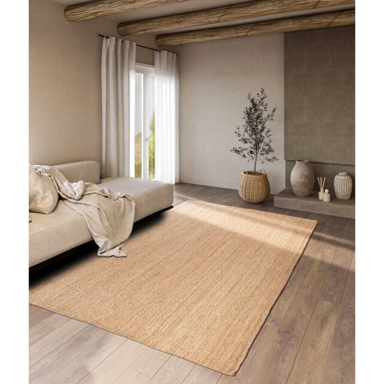 Villeroy & Boch Rosalie jute vloerkleed goud- 160x230 cm - Image 4