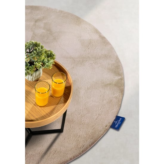 Villeroy & Boch Leon hoogpolig rond vloerkleed 160 cm rond - Image 5