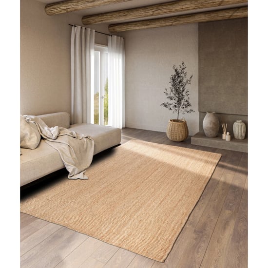 Villeroy & Boch Rosalie jute vloerkleed goud- 80x200 cm - Image 5