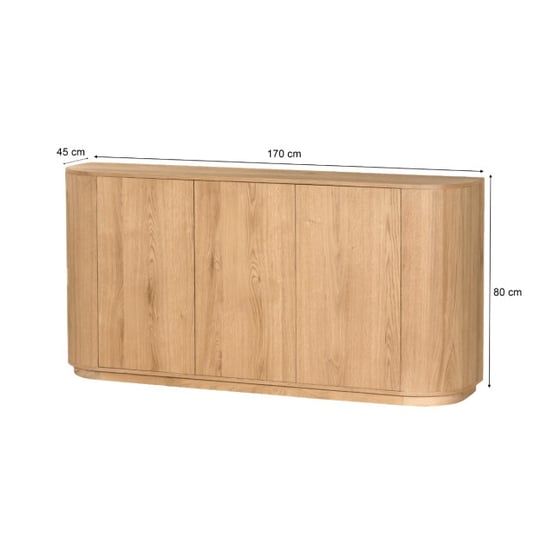 Livingfurn dressoir novero 45x170x80cm - Image 5
