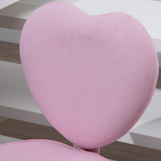 4goodz Draaistoel in schattig hartdesign hoogte verstelbaar - - Image 5