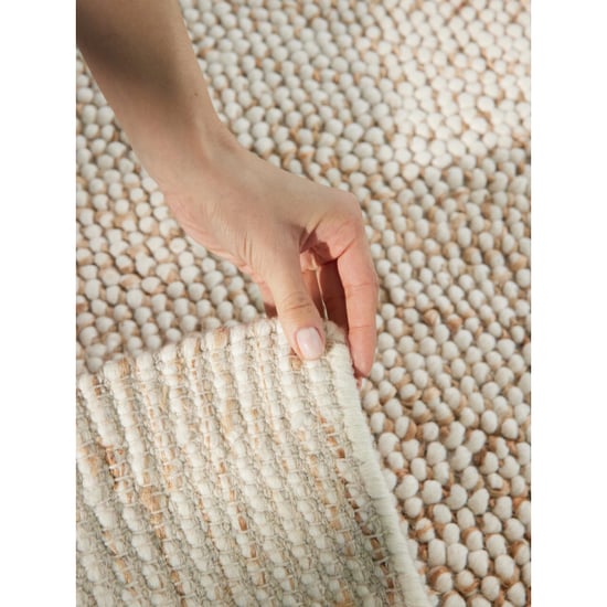 Villeroy & Boch Peas wol jute vloerkleed beige- 120x180 cm - Image 4
