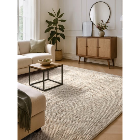 Villeroy & Boch Peas wol jute vloerkleed beige- 120x180 cm - Image 5