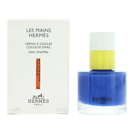 Hermes Nail Enamel Nail Polish 15ml 62 Bleu Electrique - Image 1
