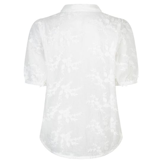 Red Button Blouse korte mouw srb4826 victoria - Image 2